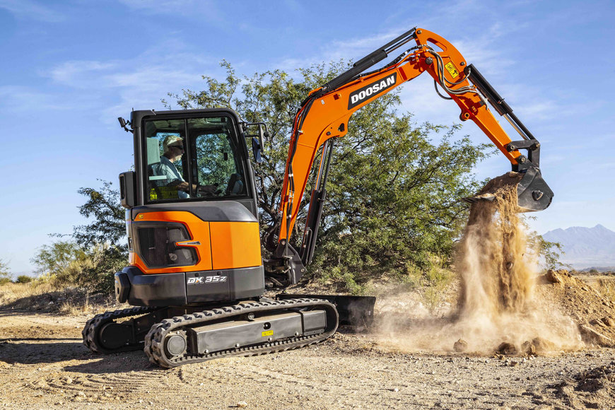 First Look at New Doosan Excavators at ScotPlant 2022